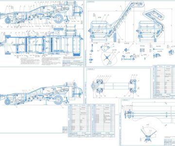 Чертеж Повышение эффективности уборки лука путем модернизации лукоуборочной машины МЛС-1,4 разработкой биттера который позволит улучшить сепарирующую способность подбирающего рабочего органа, улучшилось качество убираемого материала, уменьшились повреждения, потери лука