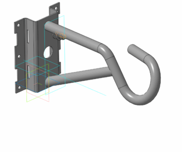 3D модель Крюк GDN16 SICAME