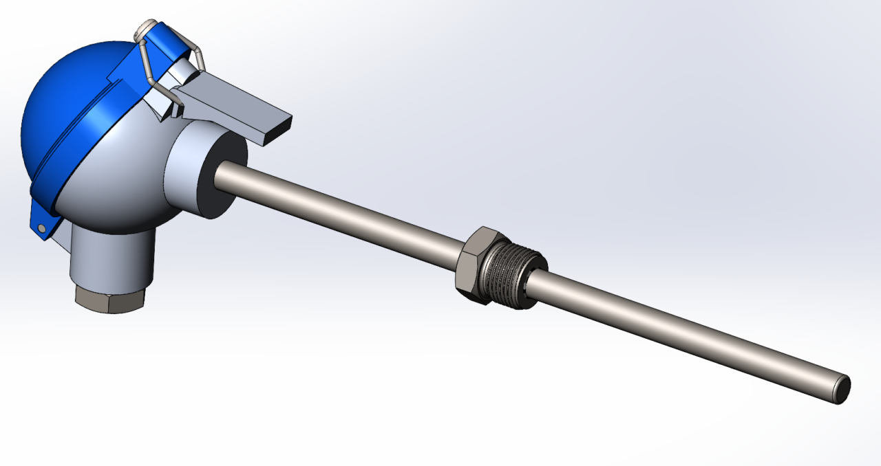 3D модель Термопары ЭЛЕМЕР ТП-0195, ТП-2088
