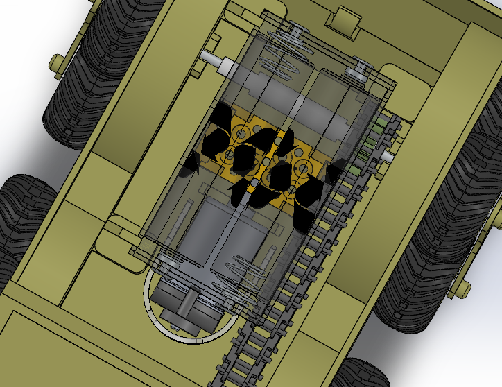 3D модель CWV Кластерный колесный автомобиль