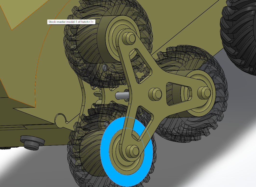 3D модель CWV Кластерный колесный автомобиль