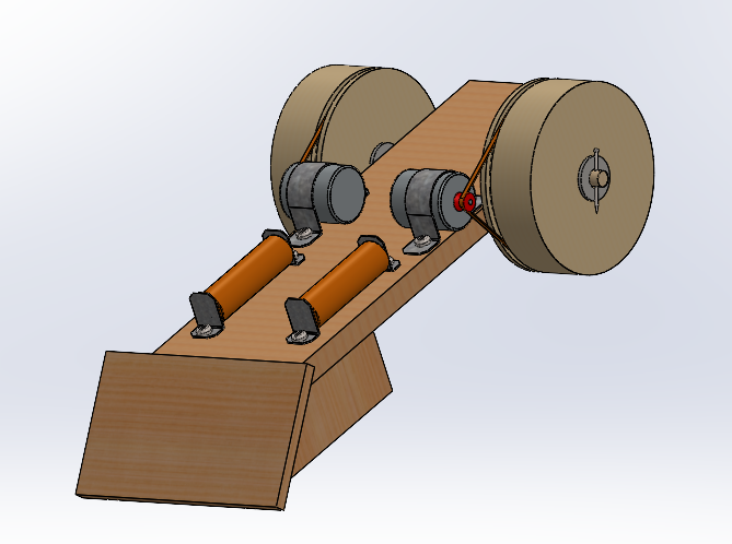Чертеж Робот SUMO CAR