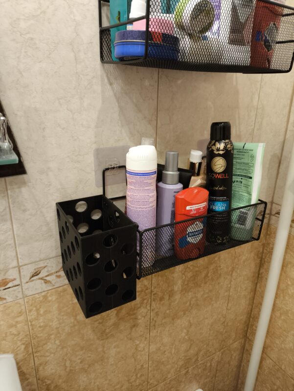 3D модель Навесной ящик для полки