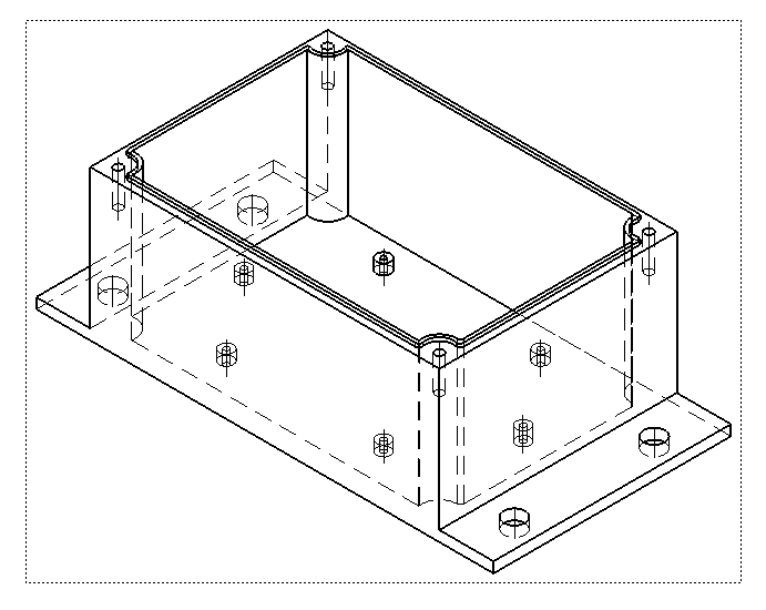3D модель Корпус для устройства 100х68х50