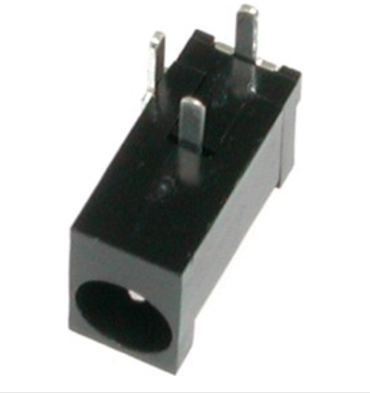 3D модель Разъём DC Jack на плату