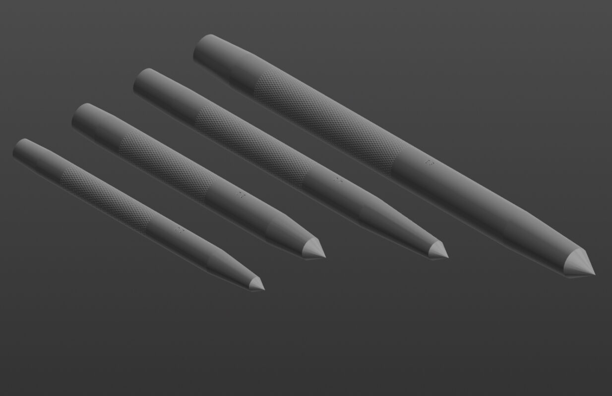 3D модель Кернеры (3D-модель с исполнениями, 4 типоразмера)