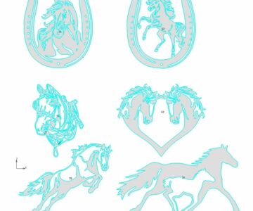 Чертеж Кони-пони 2026