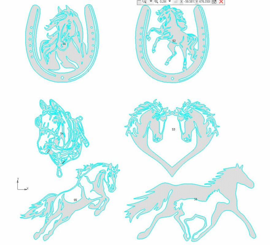 Чертеж Кони-пони 2026