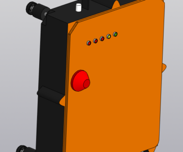 3D модель Контроллер пульта управления F24-60 1T1R