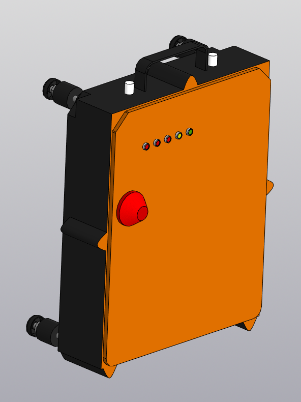 3D модель Контроллер пульта управления F24-60 1T1R