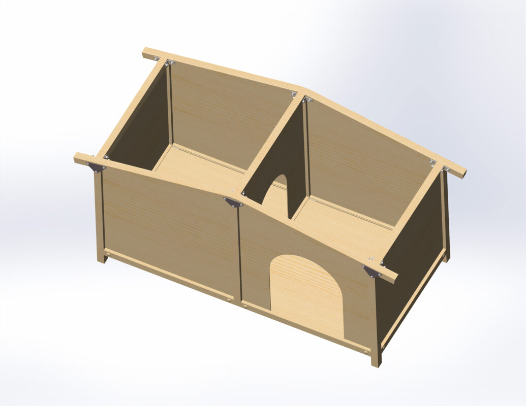 3D модель 3D модель конуры для собаки