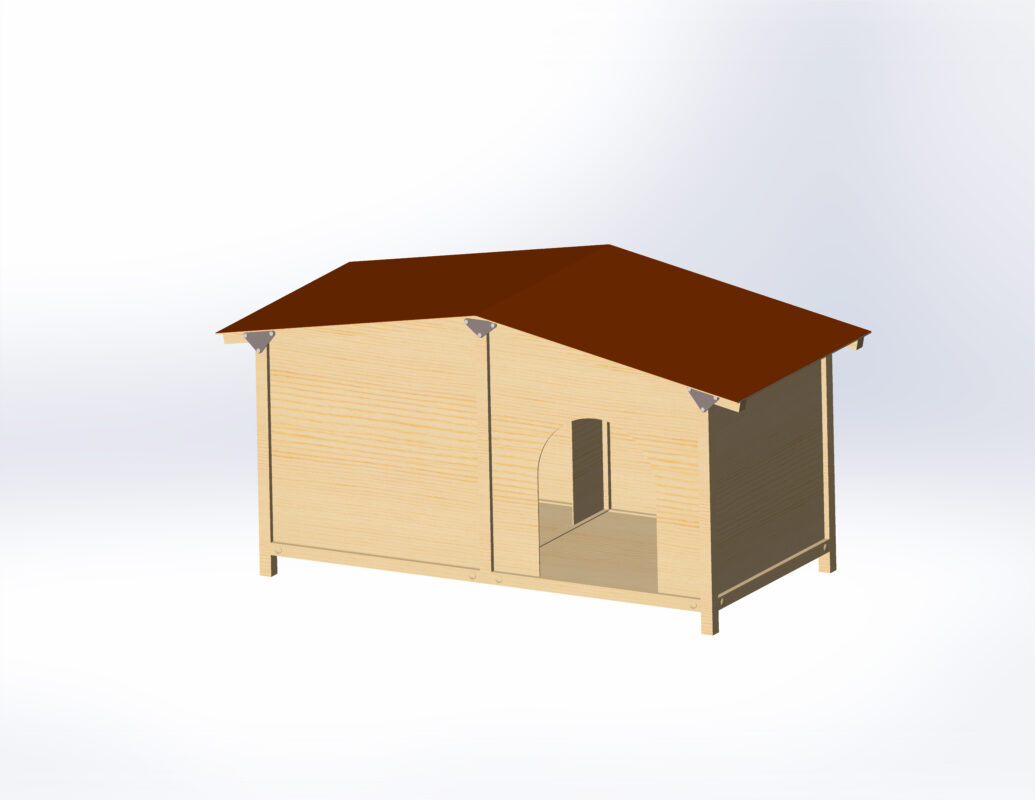 3D модель 3D модель конуры для собаки