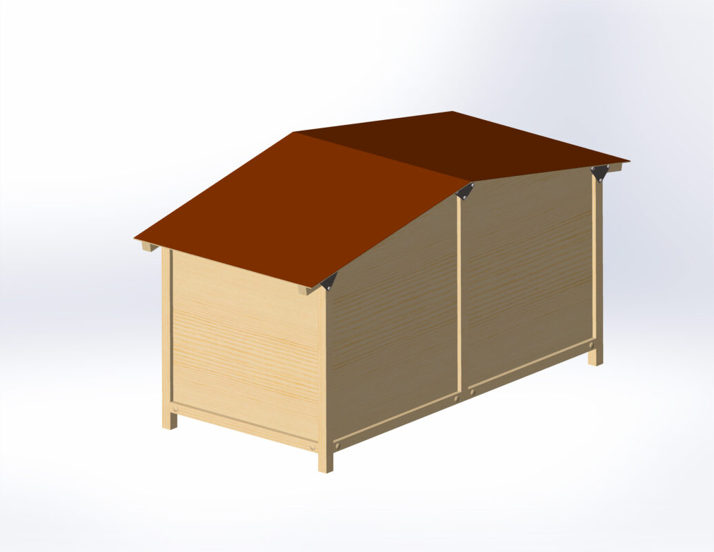 3D модель 3D модель конуры для собаки