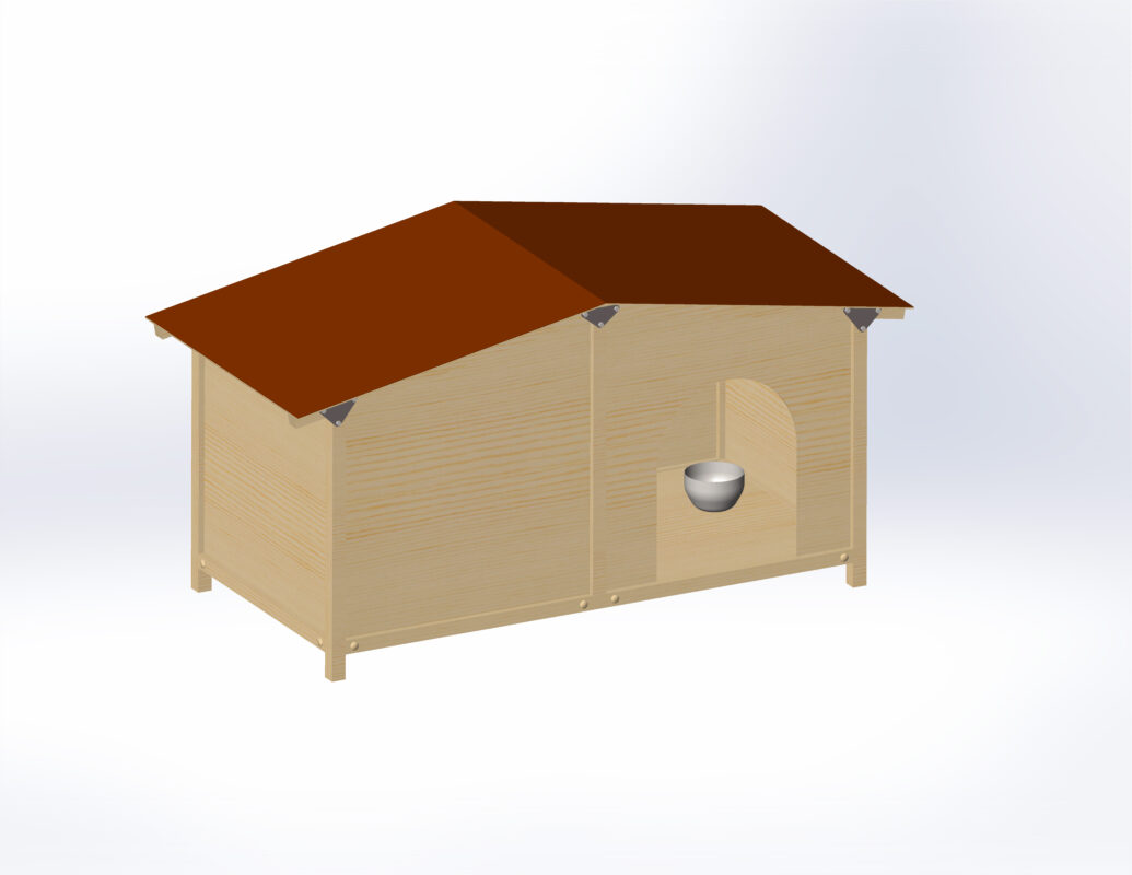 3D модель 3D модель конуры для собаки