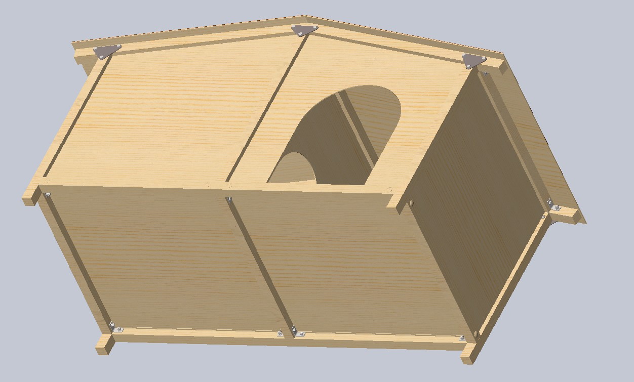 3D модель 3D модель конуры для собаки