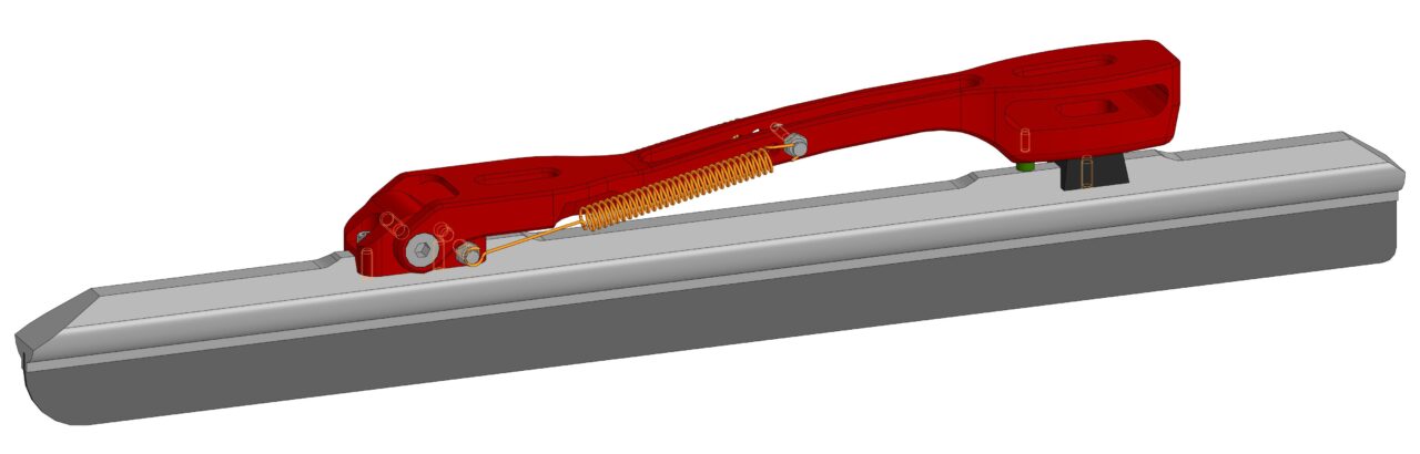 3D модель Конькобежная система SPEEDISE THE ROAD UP PLUS