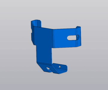 3D модель Кронштейн компьютерной мыши