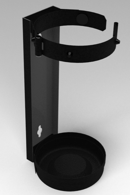 3D модель Кронштейн огнетушителя КТМ МИГ 2