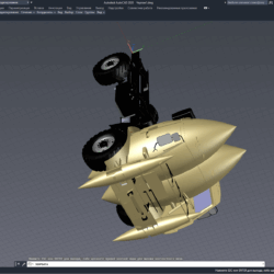 3D модель 3D модель шасси КАМАЗ-43502