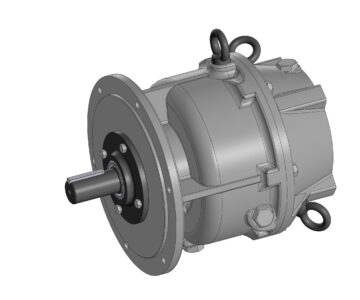 3D модель Мотор-редуктор МПО2М-10