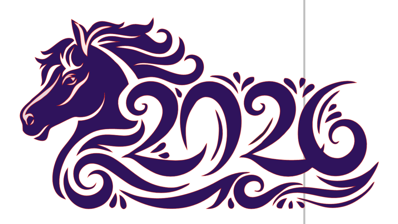 Чертеж Конь 2026