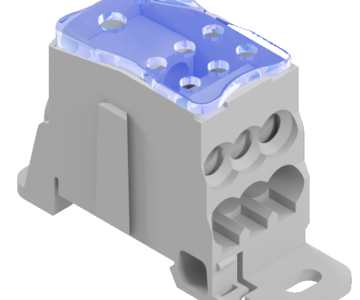 3D модель Однополюсная клемная колодка номиналом 125А