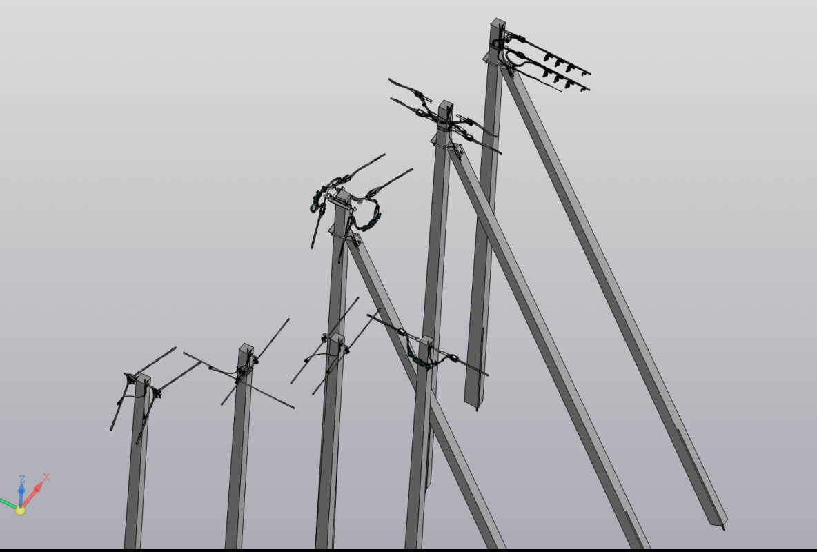 3D модель Сборка типовых узлов СИП SICAME