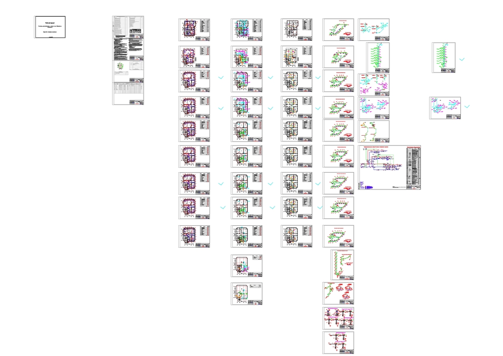 Чертеж Раздел ОВ гостиницы г. Алматы