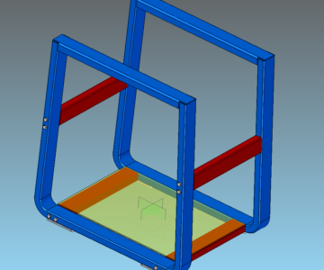 3D модель Лапка для оверлока