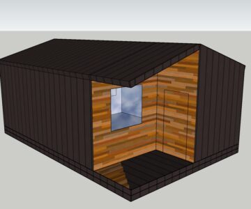 3D модель Дом 7,5х5