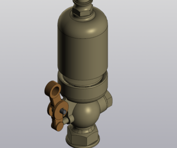 3D модель Паровой сигнал