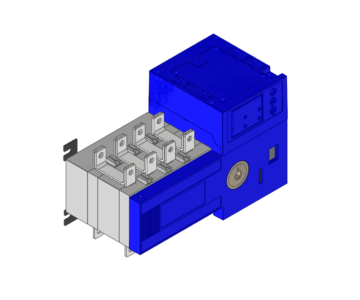 3D модель Переключатель нагрузки с мотор-приводом 63-125A