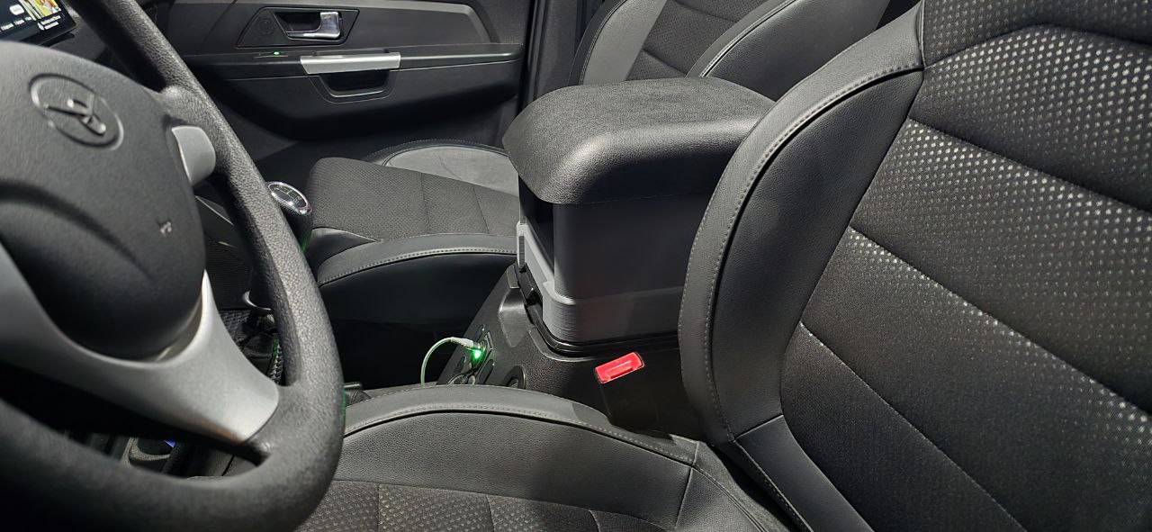 3D модель Патриот подлокотник УАЗ