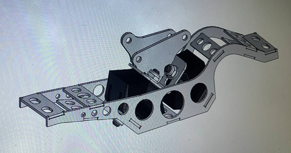 3D модель Тюнингованная пореречина КПП ВАЗ 2101-2107 повышенной стабильности