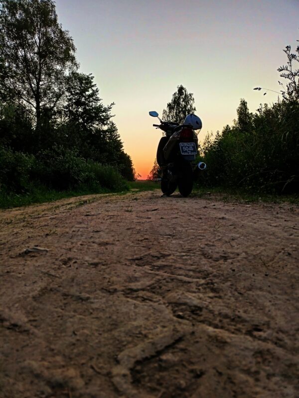 3D модель Номер на скутеры до 50 кубов.