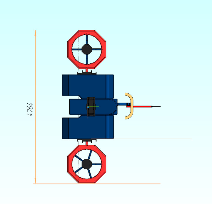 3D модель Сувенир фантастическое дрон