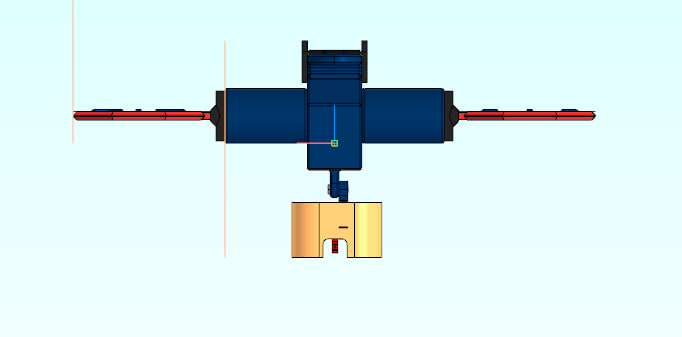 3D модель Сувенир фантастическое дрон