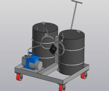 3D модель Установка для смены масла