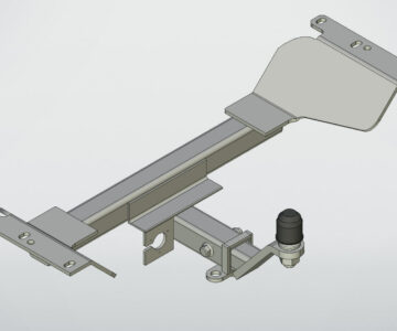 3D модель Фаркоп Chevrolet Equinox