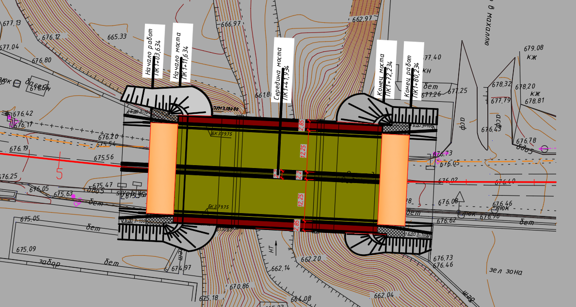 3D модель Мост через реку Сиёб