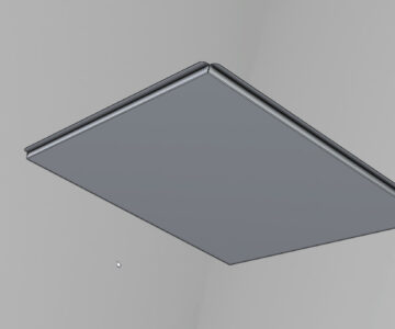 3D модель Плита для подвесных потолков 600х600