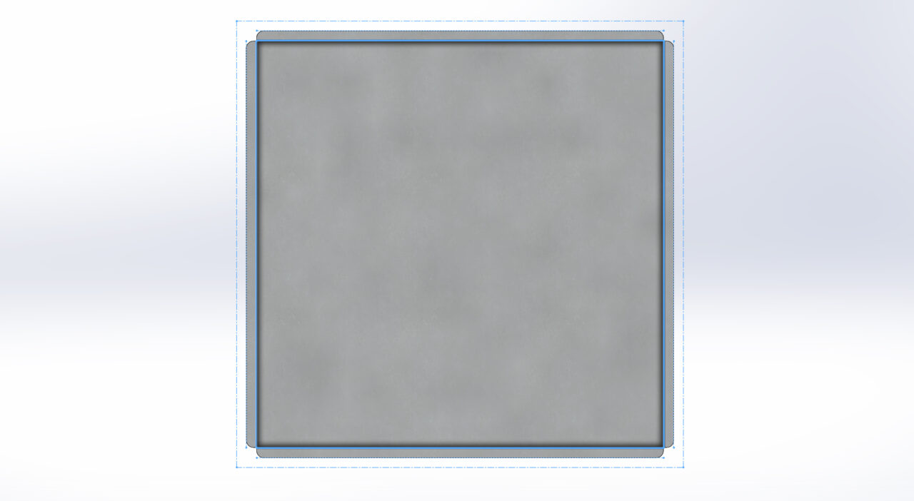 3D модель Плита для подвесных потолков 600х600