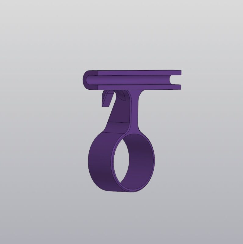 3D модель 3D модель: Площадка под стабилизатор планера F1A