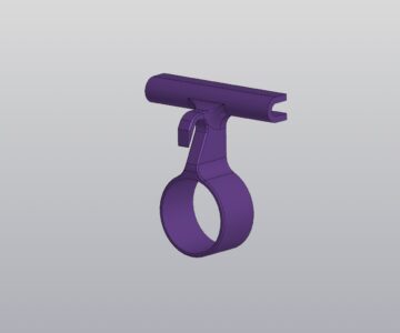 3D модель 3D модель: Площадка под стабилизатор планера F1A