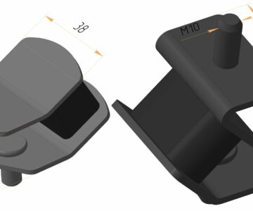 3D модель Подушки генераторов, мотопомп