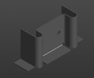 3D модель Проставка усилительной балки пола 160-5101031 (ЗИЛ-164)