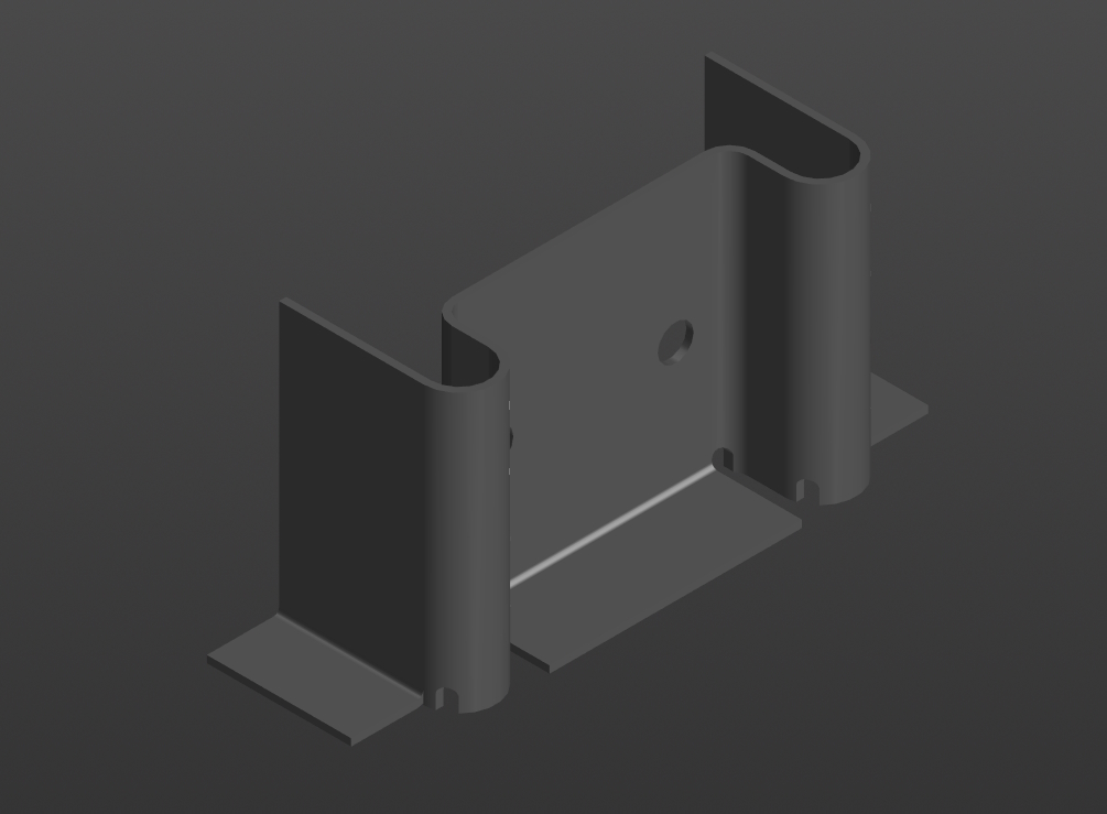 3D модель Проставка усилительной балки пола 160-5101031 (ЗИЛ-164)