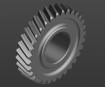 3D модель Шестерня третьей передачи промежуточного вала 120-1701051 (ЗИЛ-164)