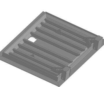 3D модель Люк в подвал под проем 925х680