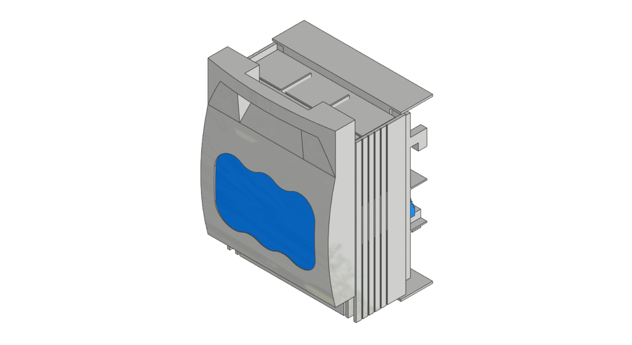 3D модель Рубильник-разъединитель Quadron Woehner 400A NH2 - 33602